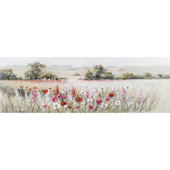 Eļļas glezna 50x150cm, magones Eļļas glezna 50x150cm, magones