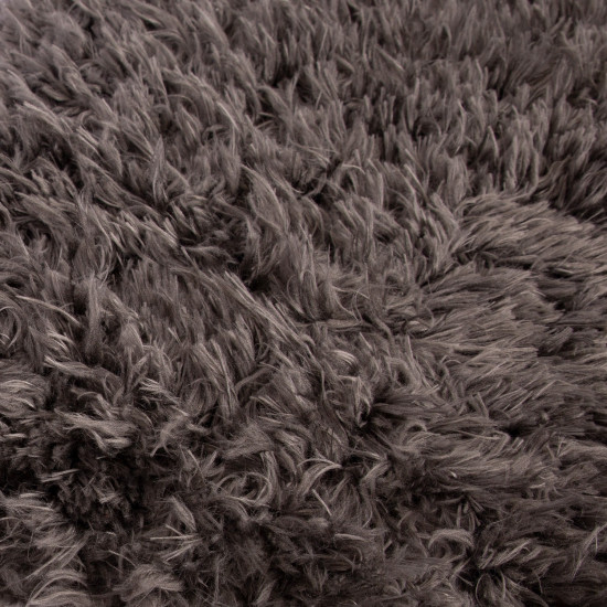 Paklājs MOSHAG-4, 100x150cm, tumši pelēks garu bārkšu paklājs
