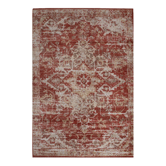 Paklājs MERSA-2, 57x90cm, sarkans/bēšs Paklājs MERSA-2, 57x90cm, sarkans/bēšs