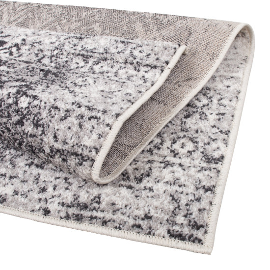 Paklājs LOTTO-3, 160x230cm, melns/balts zig-zag Paklājs LOTTO-3, 160x230cm, melns/balts zig-zag