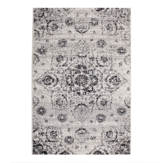 Paklājs LOTTO-4, 160x230cm, balts/pelēks austrumniecisks Paklājs LOTTO-4, 160x230cm, balts/pelēks austrumniecisks