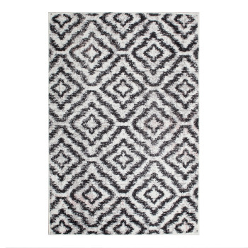 Vaip LOTTO-5 160x230cm, must/valge romb Vaip LOTTO-5 160x230cm, must/valge romb
