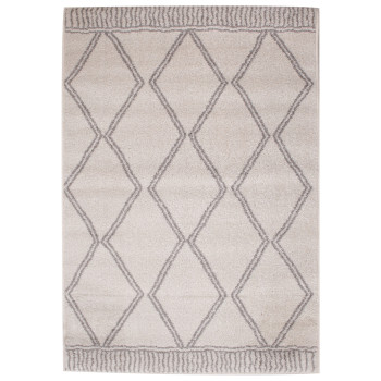 Vaip LOTTO-8, 160x230cm, naturaalne valge/helehall Vaip LOTTO-8, 160x230cm, naturaalne valge/helehall