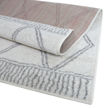 Vaip LOTTO-8, 200x285cm, naturaalne valge/helehall Vaip LOTTO-8, 200x285cm, naturaalne valge/helehall