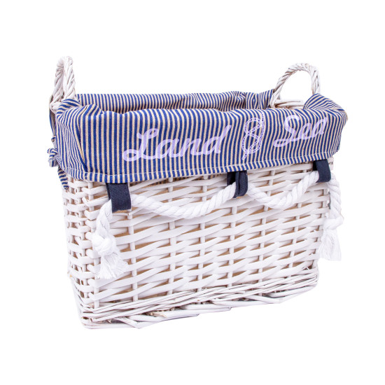 Корзина высокая WILLI SEA, M: 36x26xH26см, белая Корзина высокая WILLI SEA, M: 36x26xH26см, белая