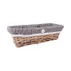 Корзина WILLI GREY, 34x14xH10см, серая Корзина WILLI GREY, 34x14xH10см, серая