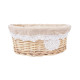 Корзина овальная WILLI LACE, M: 39x28xH16см, светло-коричневая Корзина овальная WILLI LACE, M: 39x28xH16см, светло-коричневая