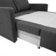 Диван-кровать COLOGNE, 152x92x89см, темно-серый Диван-кровать COLOGNE, 152x92x89см, темно-серый