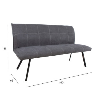 Обеденный комплект EDDY-2 со скамейкой и 4 стульями Обеденный комплект EDDY-2 со скамейкой и 4 стульями