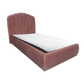 Кровать EVA 90x200cm, старый розовый бархат Кровать EVA 90x200cm, старый розовый бархат