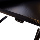 Игровой стол GAMER с 1 мотором 140x70см, с ковриком для мыши, черный Игровой стол GAMER с 1 мотором 140x70см, с ковриком для мыши, черный
