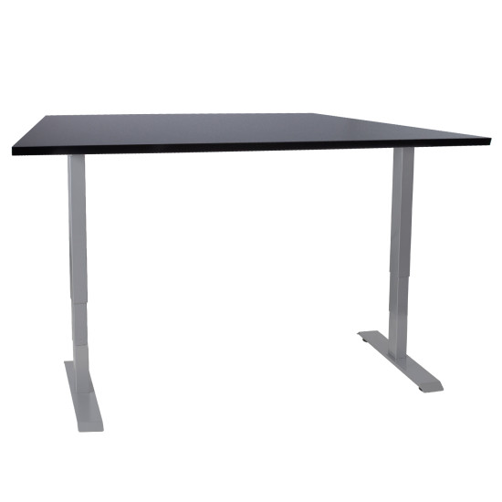 Rakstāmgalds ERGO ar 2 motoriem 140x80cm, melns Rakstāmgalds ERGO ar 2 motoriem 140x80cm, melns