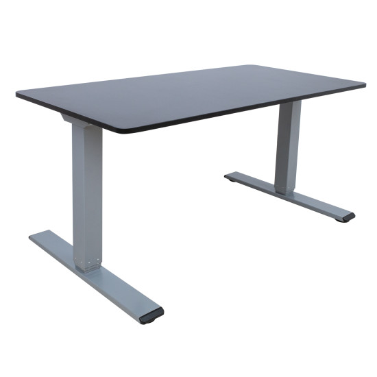 Rakstāmgalds ERGO OPTIMAL ar 2 motoriem 140x80cm, melns Rakstāmgalds ERGO OPTIMAL ar 2 motoriem 140x80cm, melns