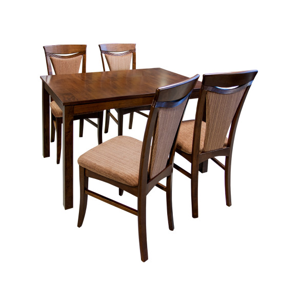 Söögikomplekt MIX & MATCH 6 tooliga (20830), 120+32+32x80xH74cm, pikendatav