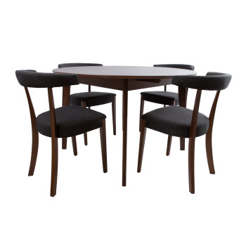 Обеденный комплект ADELE стол и 4 стула Обеденный комплект ADELE стол и 4 стула