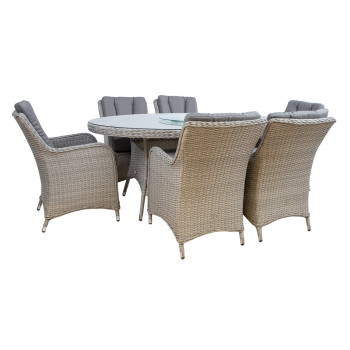 Комплект садовой мебели ASCOT стол и 6 стула Комплект садовой мебели ASCOT стол и 6 стула