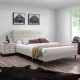 Кровать EMILIA 160x200cм, с матрасом HARMONY TOP, бежевый Кровать EMILIA 160x200cм, с матрасом HARMONY TOP, бежевый