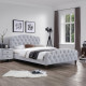 Кровать SANDRA 160x200cм, с матрасом HARMONY DELUX, светло-коричневая Кровать SANDRA 160x200cм, с матрасом HARMONY DELUX, светло-коричневая