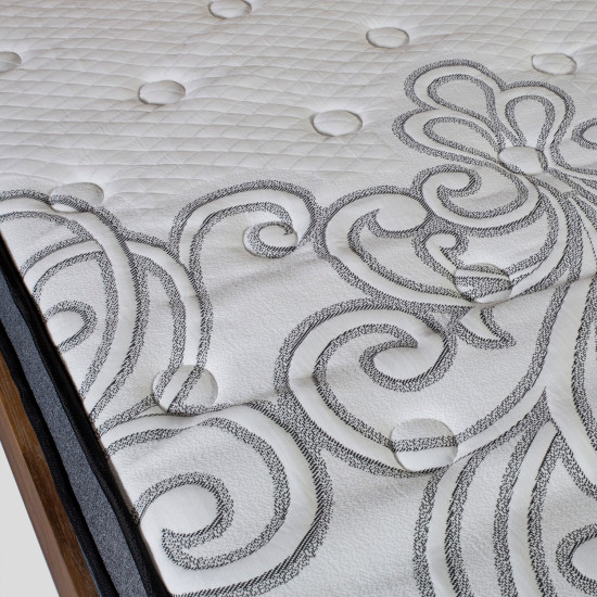 Кровать SANDRA 160x200cм, с матрасом HARMONY DELUX, светло-коричневая Кровать SANDRA 160x200cм, с матрасом HARMONY DELUX, светло-коричневая