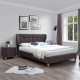 Кровать VICTORIA 160x200cм, с матрасом HARMONY DELUX, коричневый Кровать VICTORIA 160x200cм, с матрасом HARMONY DELUX, коричневый