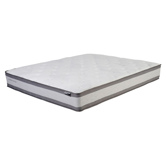 Кровать CELINE 160x200cм, с матрасом HARMONY DUO, серо-бежевый Кровать CELINE 160x200cм, с матрасом HARMONY DUO, серо-бежевый