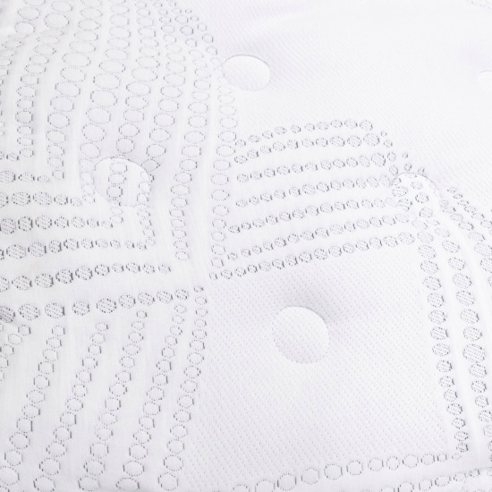Кровать GRACE 160x200см с матрасом HARMONY TOP POCKET, темно-серый