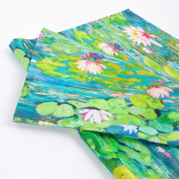 Laudlina HOLLY 43x116cm, roosad vesiroosid Laudlina HOLLY 43x116cm, roosad vesiroosid