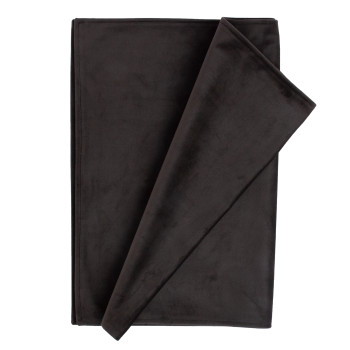 Personnik BLACK HOLLY 43x116cm, must samet Personnik BLACK HOLLY 43x116cm, must samet