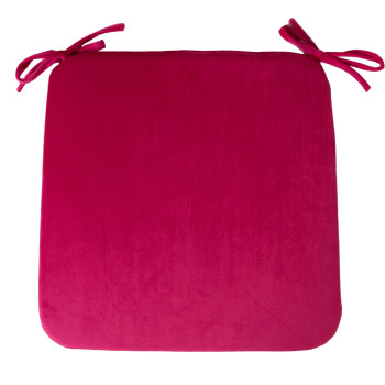 Toolipadi VELVET 39x39x2,5cm, tumeroosa Toolipadi VELVET 39x39x2,5cm, tumeroosa