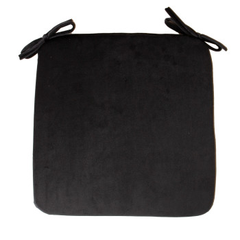 Toolipadi VELVET 39x39x2,5cm, must Toolipadi VELVET 39x39x2,5cm, must