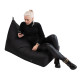 Кресло-мешок MR. BIG, 130x80x20 / 70см черный