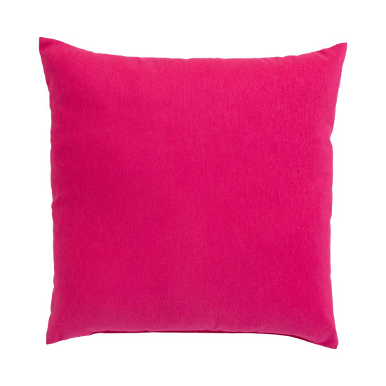 Подушка FIUME COLOR 45x45см, розовая