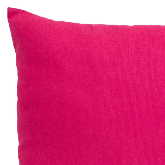 Подушка FIUME COLOR 45x45см, розовая