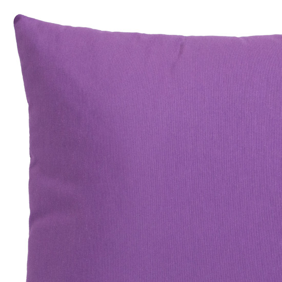Подушка FIUME COLOR 45x45см, фиолетовая