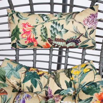 Подушка на подвесное кресло COCO AMAZONIA, цветочный бежевый Подушка на подвесное кресло COCO AMAZONIA, цветочный бежевый