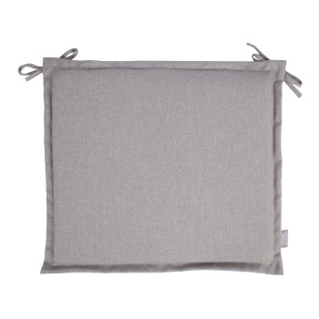 Подушка на стул FLORIDA 48x42x3cm, серо-бежевый Подушка на стул FLORIDA 48x42x3cm, серо-бежевый