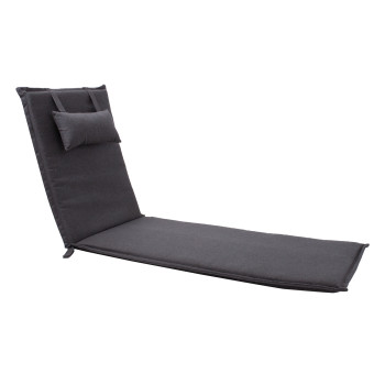 Покрытие для шезлонга  WICKER 55x195x3см, темно-серый Покрытие для шезлонга  WICKER 55x195x3см, темно-серый