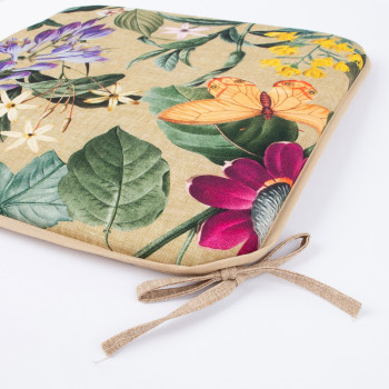 Чехол на стул AMAZONIA 39x39см, цветочный Чехол на стул AMAZONIA 39x39см, цветочный