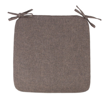 Чехол на стул SIMPLE BROWN 39x39см, коричневый Чехол на стул SIMPLE BROWN 39x39см, коричневый