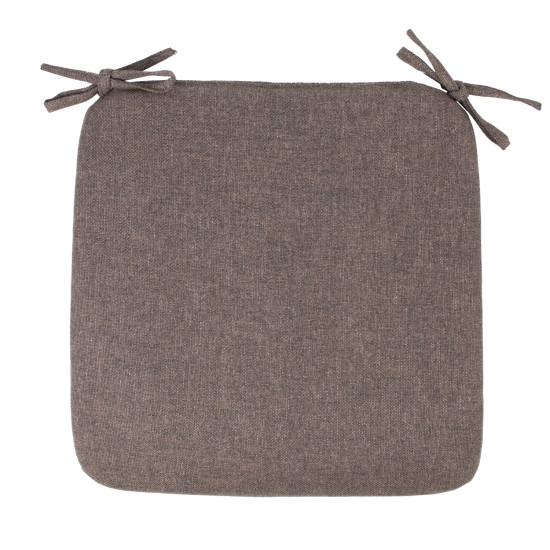 Чехол на стул SIMPLE BROWN 39x39см, коричневый