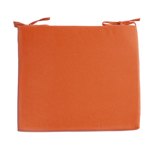 Krēsla pārsegs FRANKFURY 2, 43x38xH2,5cm, oranža, 100%poliesters, audums 839 Krēsla pārsegs FRANKFURY 2, 43x38xH2,5cm, oranža, 100%poliesters, audums 839