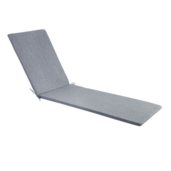 Guļamkrēslu pārsegs SIMPLE GREY 55x195x3cm, pelēks, 100%poliesters, audums 757 Guļamkrēslu pārsegs SIMPLE GREY 55x195x3cm, pelēks, 100%poliesters, audums 757