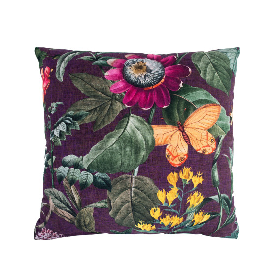Подушка AMAZONIA 45x45см, цветы/ фиолетовая ткань, 100%хлопок, ткань 249 Подушка AMAZONIA 45x45см, цветы/ фиолетовая ткань, 100%хлопок, ткань 249