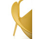 K491 стул пластиковый горчичный (1п=4шт)