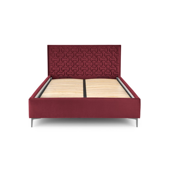 MODULO W2 кровать 160 - изголовье бордовый кран. Монолит 59
