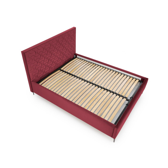 MODULO W2 кровать 160 - изголовье бордовый кран. Монолит 59