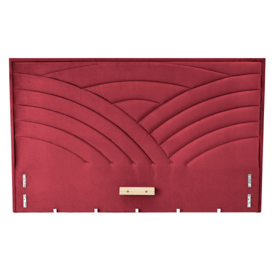 MODULO W3 кровать 160 - изголовье бордовый кран. Монолит 59