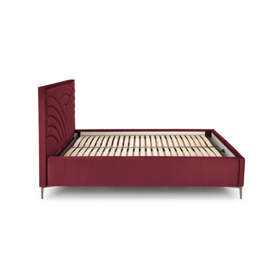 MODULO W3 кровать 160 - изголовье бордовый кран. Монолит 59