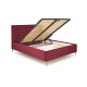 MODULO W3 кровать 160 - изголовье бордовый кран. Монолит 59