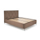MODULO W4 кровать 160 - изголовье бежевый кран. Монолит 09